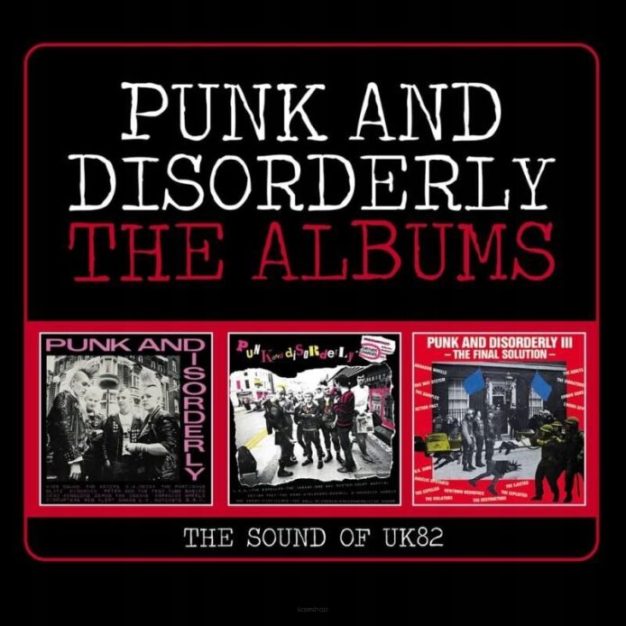 PUNK AND DISORDERLY - THE ALBUMS - 3CD FOLIA