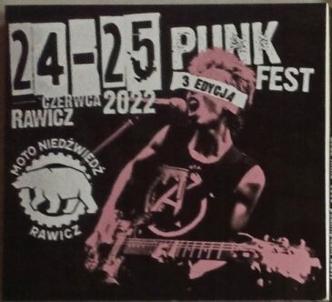 CD MOTO NIEDŹWIEDŹ 2022 - PUNK FEST MOSKWA SEDES GAGA PSY WOJNY LENIWIEC