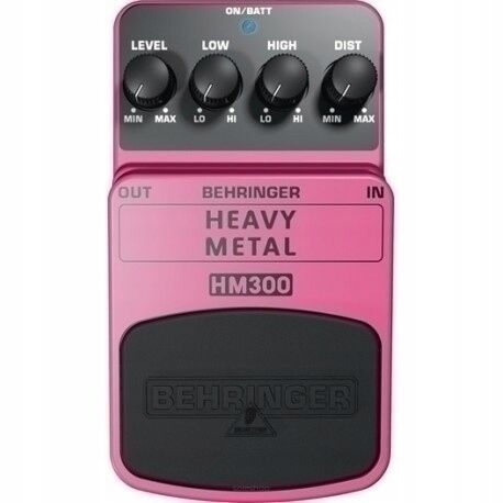 EFEKT BEHRINGER HM300 HEAVY METAL DISTORTION