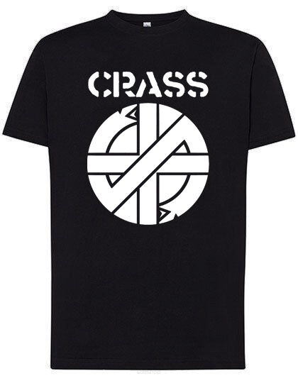 KOSZULKA CRASS ANARCHO PUNK CZARNA