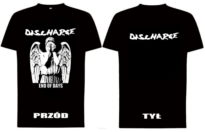 KOSZULKA DISCHARGE End of days HARDCORE PUNK