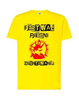 KOSZULKA FESTIWAL PIEŚNI ZBUNTOWANEJ  V zółta